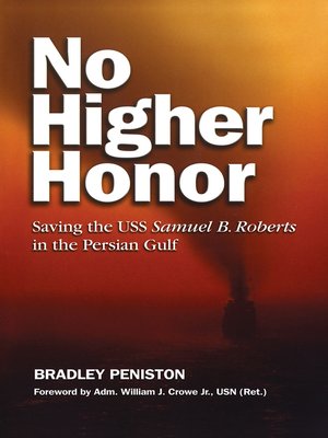 cover image of No Higher Honor